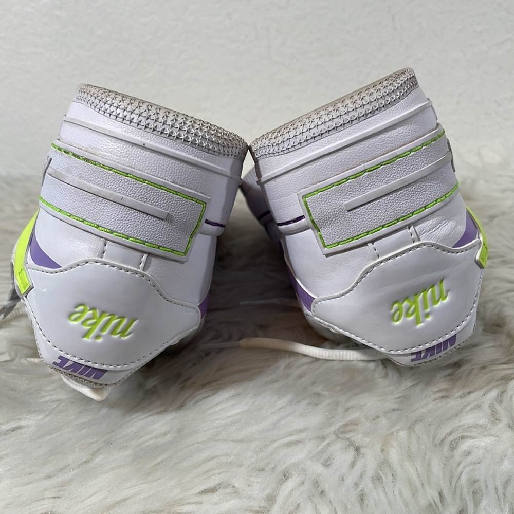 NIKE Air Force 1 Low Shadow White Electric Green Size 10 - Picture 11 of 15